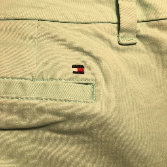 Tommy Hilfiger chinos in a cool mint colour. - Picture 8 of 8